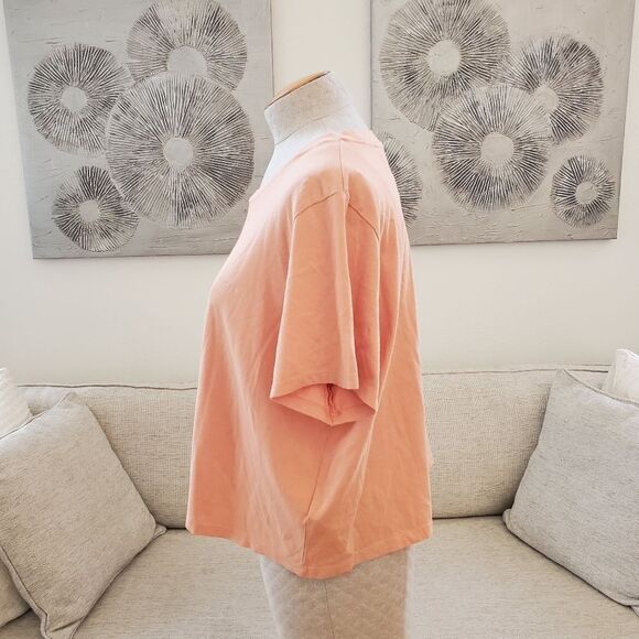 Levi's Jordie Cropped T-Shirt sz 1x - Picture 5 of 10